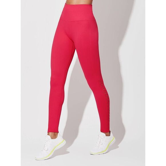 Spiritual Gangster Pants - Spiritual Gangster Self Love Cherry Pink Full Length Legging NWT Womens XS/S